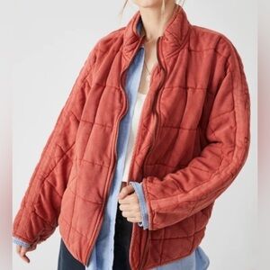 Free People Dolman Quilted Jacket